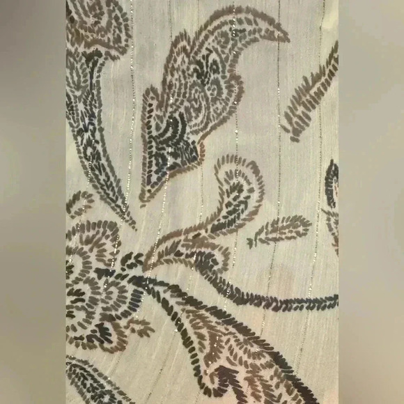 Vici | Paisley Floral Flowy Peasant Tunic Blouse (S) - Picture 11 of 13